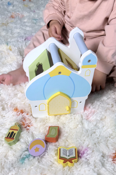 Trieur de formes islamique en bois – Mosquée éducative Lalaandmo - Lalaandmo