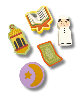 Trieur de formes islamique en bois – Mosquée éducative Lalaandmo - Lalaandmo
