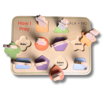Puzzle prière enfant – Apprendre la Salah en jouant | LALA + MO - Lalaandmo