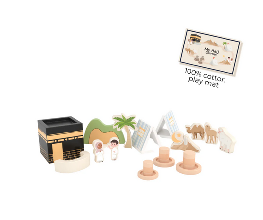 Hajj blocs + tapis de prière - Lalaandmo